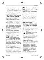 Preview for 177 page of Bosch 0 602 490 431 Original Instructions Manual