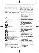 Preview for 115 page of Bosch 06008C6001 Original Instructions Manual