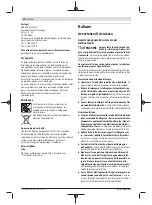 Preview for 34 page of Bosch 06019K7000 Original Instructions Manual