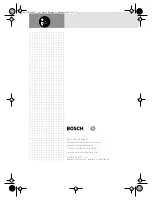 Preview for 164 page of Bosch 0607352109 Manual