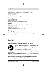 Preview for 14 page of Bosch 1 600 A00 128 Original Instructions Manual