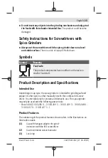 Preview for 15 page of Bosch 1 600 A00 128 Original Instructions Manual