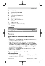 Preview for 119 page of Bosch 1 600 A00 128 Original Instructions Manual