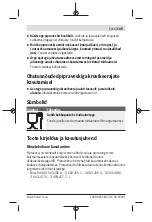 Preview for 149 page of Bosch 1 600 A00 128 Original Instructions Manual