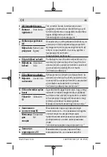 Preview for 171 page of Bosch 1 600 A00 128 Original Instructions Manual