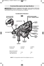 Preview for 7 page of Bosch 11264EVS Operating/Safety Instructions Manual