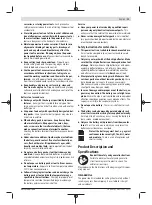 Preview for 11 page of Bosch 3601J26300 Original Instructions Manual