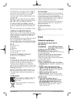 Preview for 53 page of Bosch 3601J26300 Original Instructions Manual