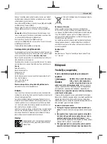 Preview for 63 page of Bosch 3601J26300 Original Instructions Manual