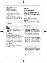 Preview for 92 page of Bosch 3601J26300 Original Instructions Manual