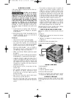 Preview for 22 page of Bosch 3931A - 13 Gallon Wet/Dry Vacuum Cleaner Operating/Safety Instructions Manual