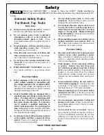 Preview for 2 page of Bosch 4412 Operating/Safety Instructions Manual