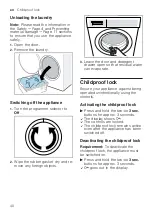 Preview for 40 page of Bosch 853/7441 User Manual And Installation Instructions