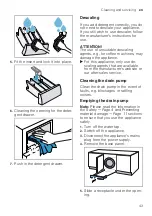 Preview for 43 page of Bosch 853/7441 User Manual And Installation Instructions