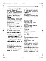 Preview for 23 page of Bosch AdvancedCut 18 Original Instructions Manual