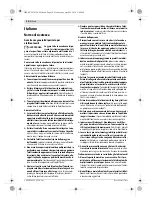 Preview for 36 page of Bosch AdvancedCut 18 Original Instructions Manual