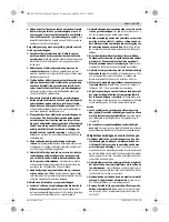 Preview for 43 page of Bosch AdvancedCut 18 Original Instructions Manual