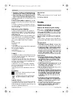 Preview for 52 page of Bosch AdvancedCut 18 Original Instructions Manual