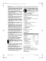 Preview for 54 page of Bosch AdvancedCut 18 Original Instructions Manual