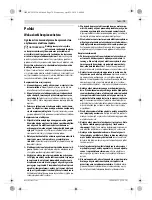 Preview for 79 page of Bosch AdvancedCut 18 Original Instructions Manual