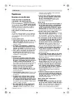 Preview for 108 page of Bosch AdvancedCut 18 Original Instructions Manual