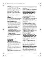 Preview for 118 page of Bosch AdvancedCut 18 Original Instructions Manual