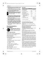 Preview for 122 page of Bosch AdvancedCut 18 Original Instructions Manual