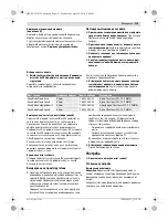 Preview for 135 page of Bosch AdvancedCut 18 Original Instructions Manual