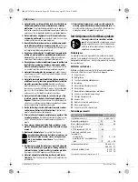 Preview for 160 page of Bosch AdvancedCut 18 Original Instructions Manual