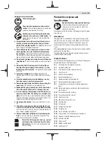 Preview for 21 page of Bosch AdvancedGrind 18 Original Instructions Manual