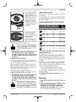 Preview for 25 page of Bosch AdvancedGrind 18 Original Instructions Manual