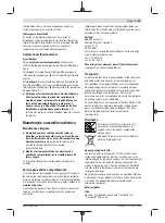 Preview for 63 page of Bosch AdvancedGrind 18 Original Instructions Manual