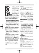 Preview for 83 page of Bosch AdvancedGrind 18 Original Instructions Manual