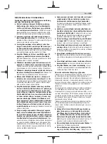 Preview for 89 page of Bosch AdvancedGrind 18 Original Instructions Manual