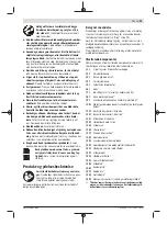 Preview for 91 page of Bosch AdvancedGrind 18 Original Instructions Manual