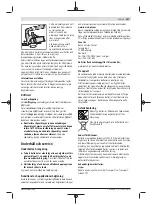 Preview for 107 page of Bosch AdvancedGrind 18 Original Instructions Manual