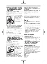 Preview for 117 page of Bosch AdvancedGrind 18 Original Instructions Manual