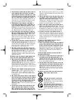 Preview for 203 page of Bosch AdvancedGrind 18 Original Instructions Manual