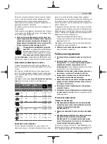 Preview for 209 page of Bosch AdvancedGrind 18 Original Instructions Manual