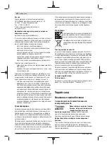 Preview for 212 page of Bosch AdvancedGrind 18 Original Instructions Manual