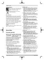 Preview for 286 page of Bosch AdvancedGrind 18 Original Instructions Manual