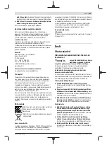 Preview for 307 page of Bosch AdvancedGrind 18 Original Instructions Manual