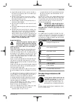 Preview for 25 page of Bosch AdvancedHedgeCut 65 Original Instructions Manual