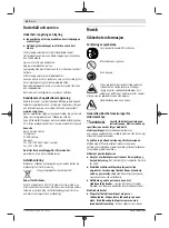 Preview for 60 page of Bosch AdvancedHedgeCut 65 Original Instructions Manual