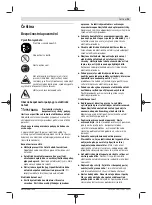 Preview for 93 page of Bosch AdvancedHedgeCut 65 Original Instructions Manual