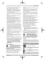 Preview for 123 page of Bosch AdvancedHedgeCut 65 Original Instructions Manual