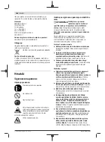 Preview for 168 page of Bosch AdvancedHedgeCut 65 Original Instructions Manual