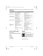 Preview for 122 page of Bosch AMW SG Original Instructions Manual