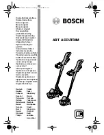 Preview for 9 page of Bosch Art 23 Accutrim Original Instructions Manual