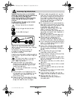 Preview for 129 page of Bosch Art 23 Accutrim Original Instructions Manual